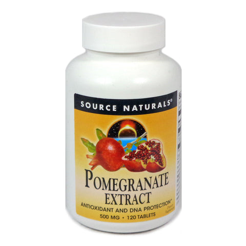 Source Naturals - Pomegranate Extract 500 mg. - 120 Tablets